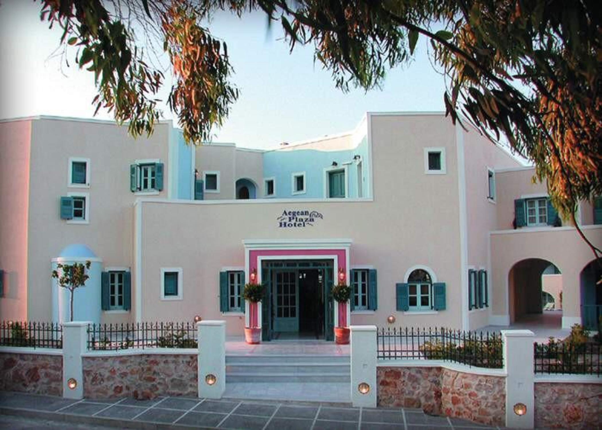 Aegean Plaza Hotel Kamári Exterior foto