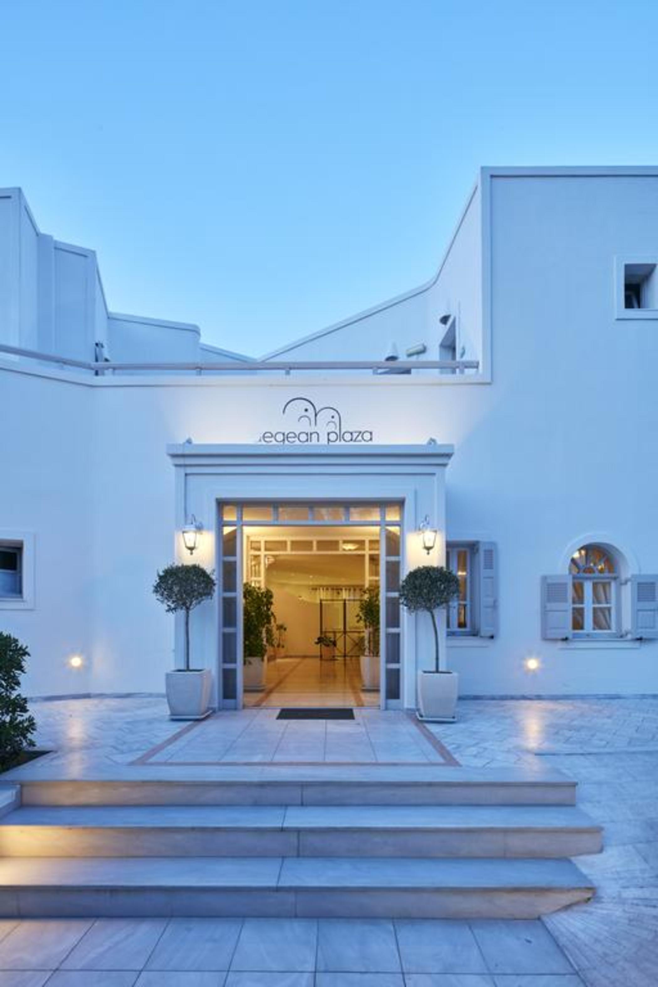 Aegean Plaza Hotel Kamári Exterior foto