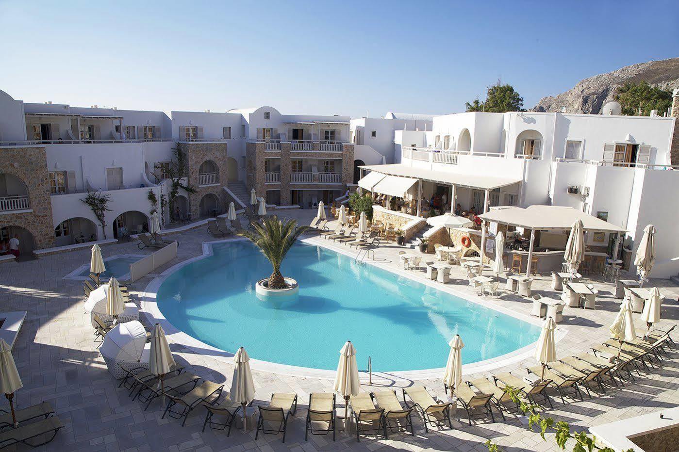 Aegean Plaza Hotel Kamári Exterior foto
