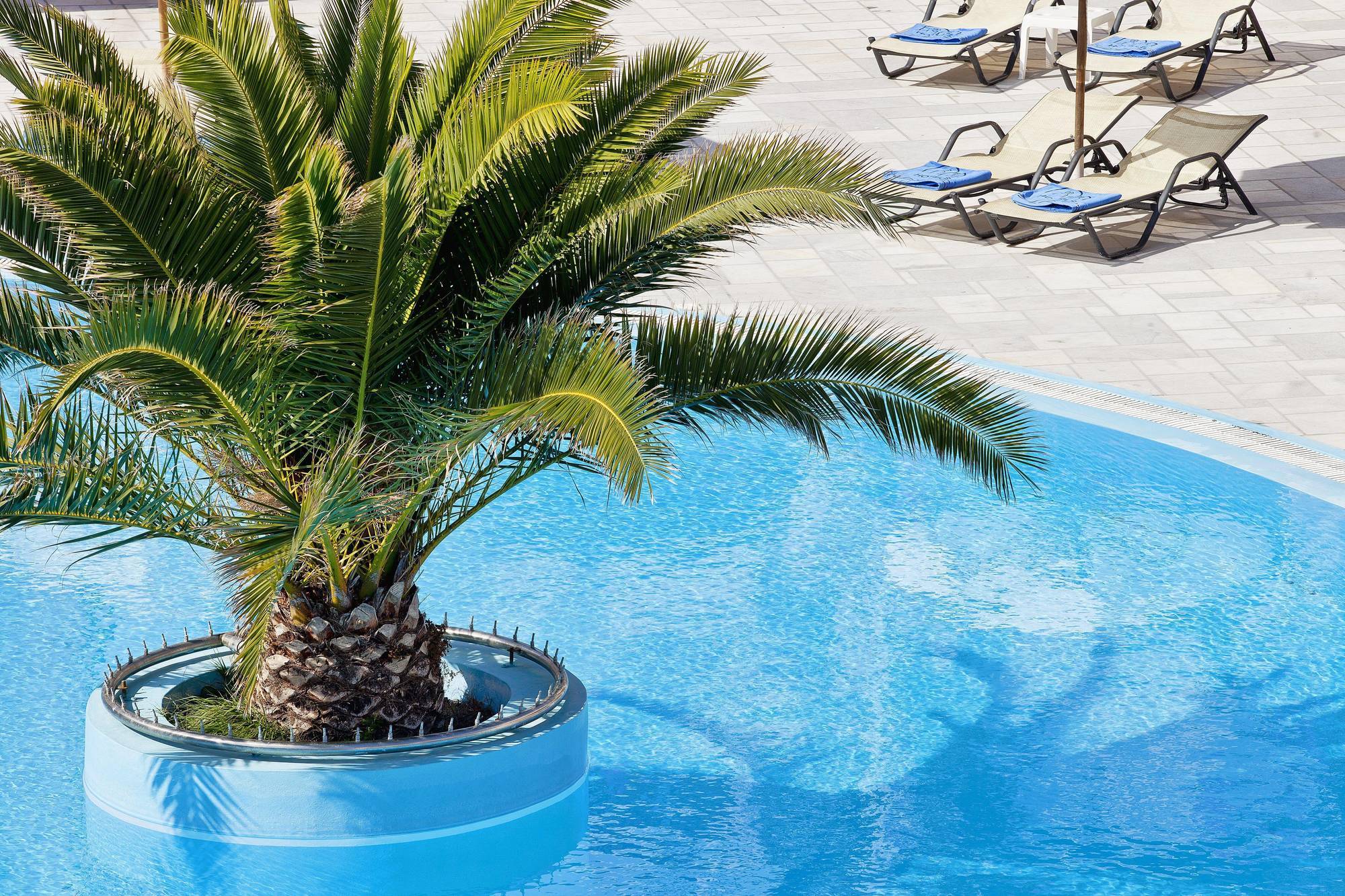 Aegean Plaza Hotel Kamári Exterior foto